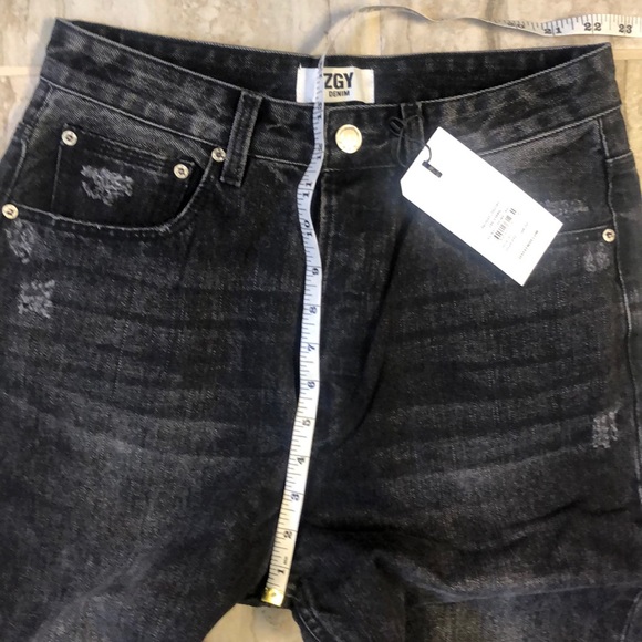 NWT ZGY Denim STRAIGHT UP JEAN - ASHES TO ASHES Size 27 - Picture 11 of 17